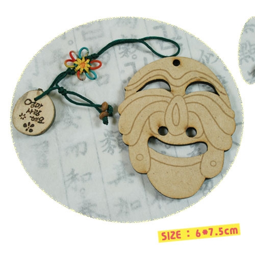 [반제품]미니 우드탈(매듭추가구매)