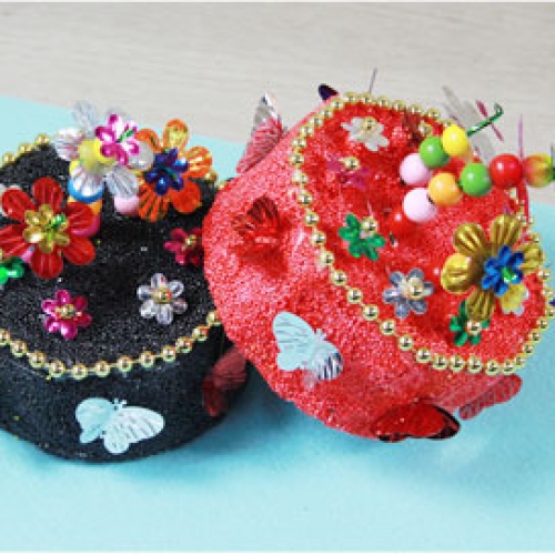 전통 족두리만들기(10set)