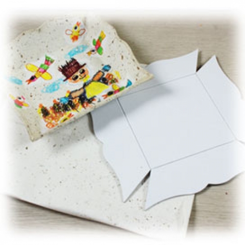 [종이공예]한지 사각접시 만들기(10set)