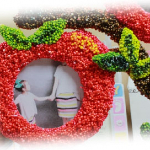 [탑키드] 만들기 클레이로 만든 사과나무액자(5set)