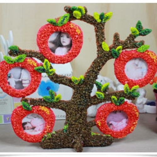 [탑키드] 만들기 클레이로 만든 사과나무액자(5set)