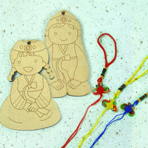 [만들기] 귀요미 한복 노리개