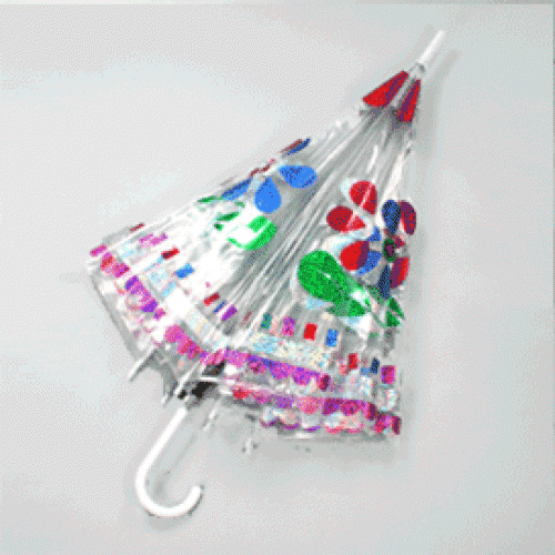 [탑키드] 만들기 투명우산 홀로그램시트지포함(10set)