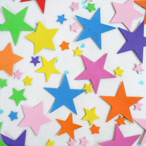 [탑키드] EVA스티커 5type(꽃/별/동물/곤충/하트)