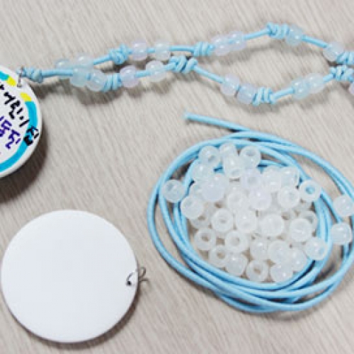 색이변하는 요술 목걸이,팔찌SET(10set)