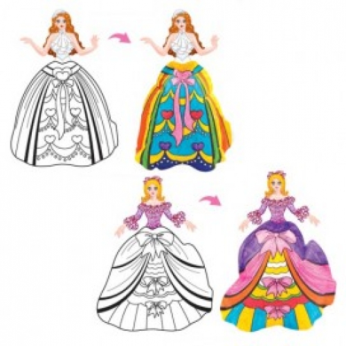 색칠풍선 프린세스 만들기(10개)