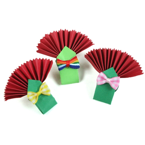 미니카네이션 브로치(10set)