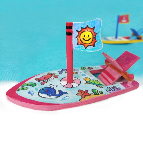 [할인행사] 반제품 고무 동력 나무배