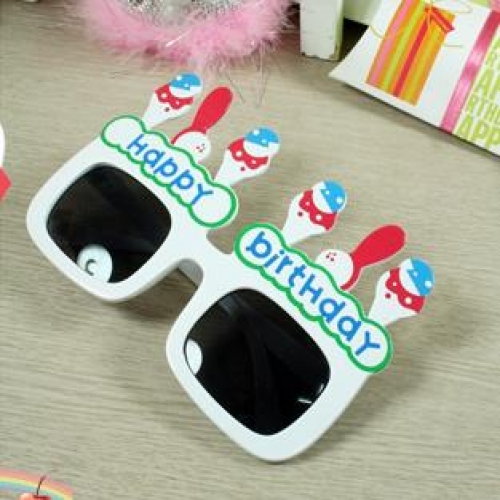 아이스크림 생일안경