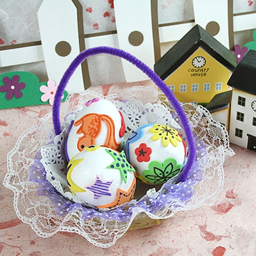 [반제품]스티로폼-달걀모양