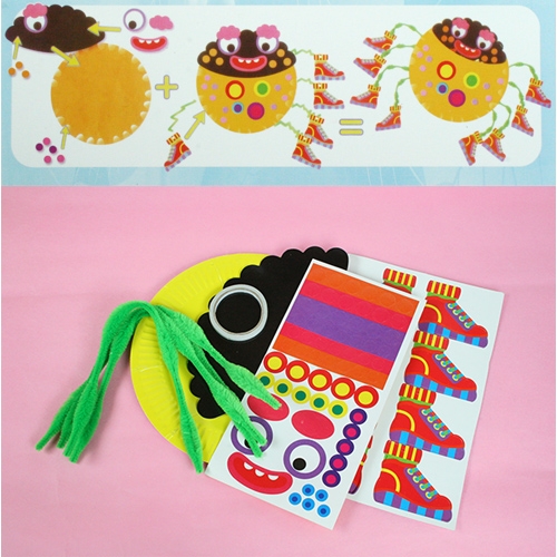 [종이공작]몬스터거미 만들기