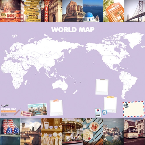  World map []