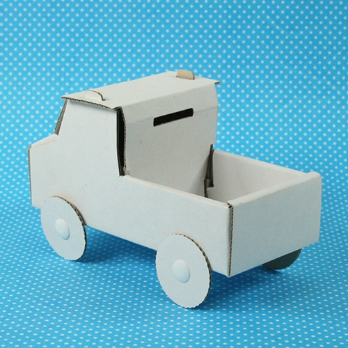 [반제품]저금통 종이 트럭 만들기