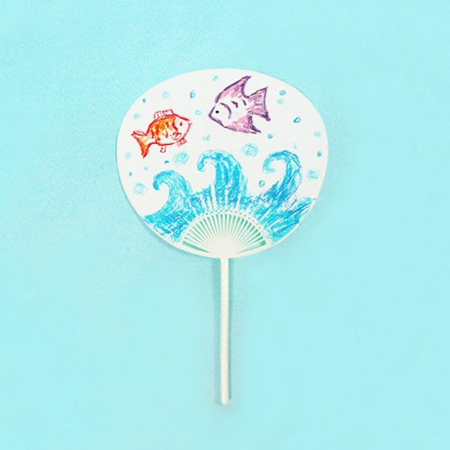 [반제품]원형부채