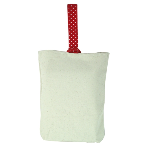 [반제품]에코가방-땡땡이 손가방