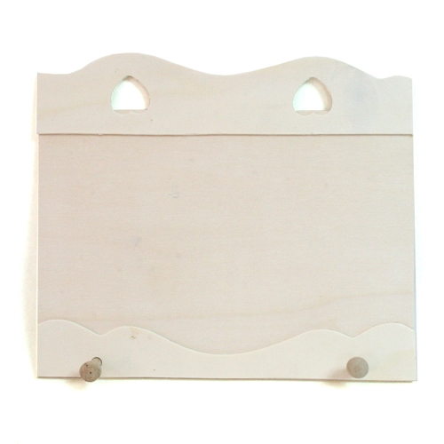 [반제품]하트 나무키걸이(MDF)_냅킨별도구매