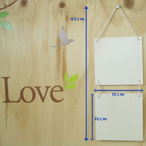 [반제품]2단 우드액자