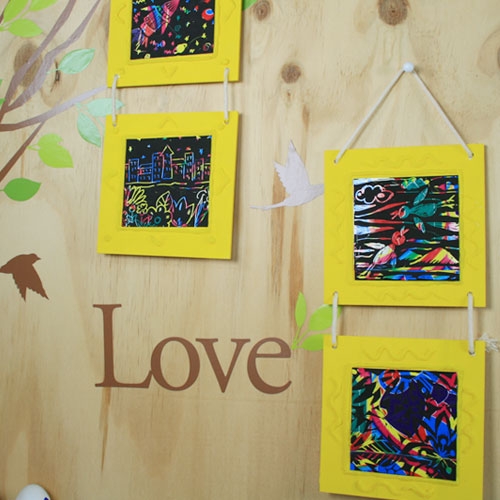 [반제품]2단 우드액자