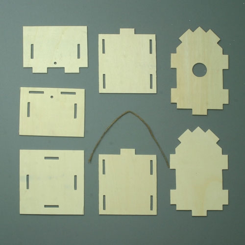 [반제품]목각새집