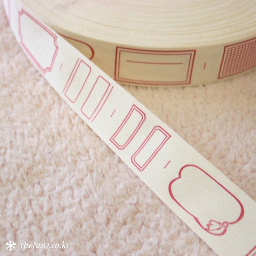 레드네임택리본_13개세트