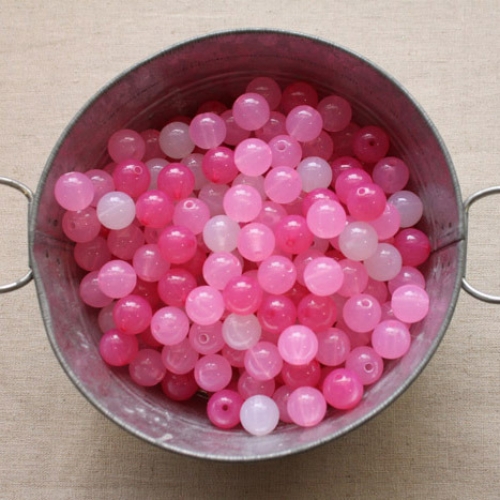 파우더 투명구슬[달달한 딸기우유편]100p