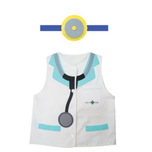 직업별 역할놀이 의상-경찰,소방관,의사,간호사,요리사