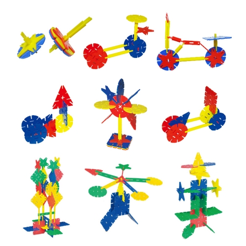 [하트투하트] E3도형꽃블럭 60pcs