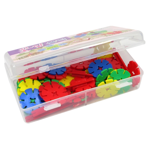 [하트투하트] E3꽃잎블럭 60pcs 장난감 유아 교구