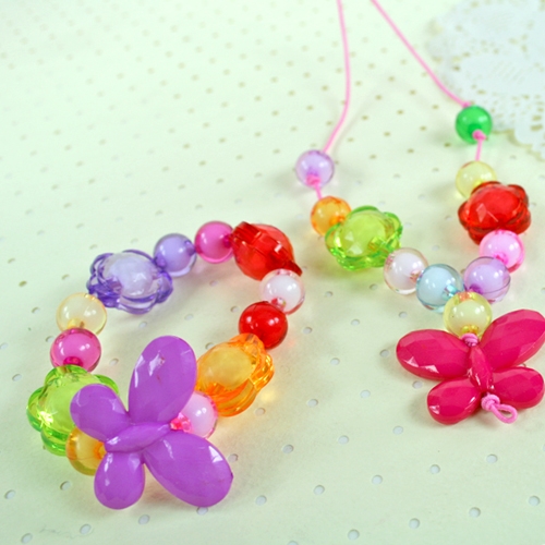 비즈나비 팔찌&목걸이세트(10set)