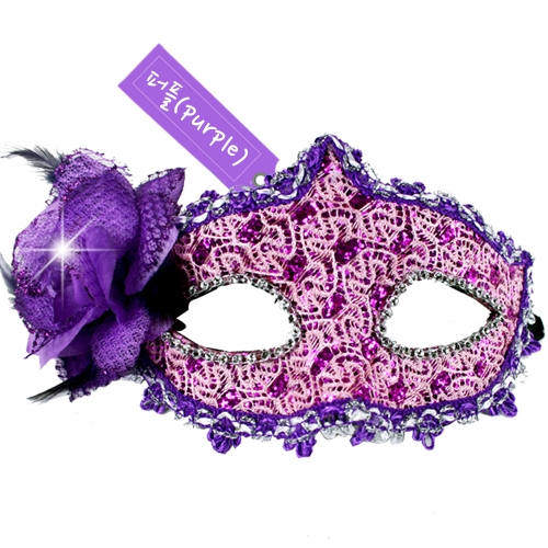 [파티용품]럭셔리큐빅마스크