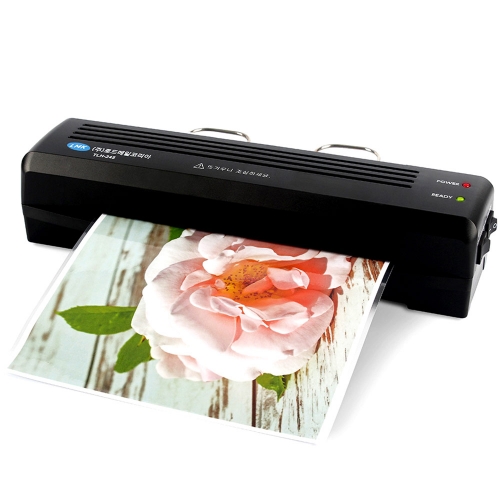 로드메일코리아 A4 코팅기 TLH-245+코팅지 100매 증정/초경량,엄마표교구,2롤러,용지걸림제거