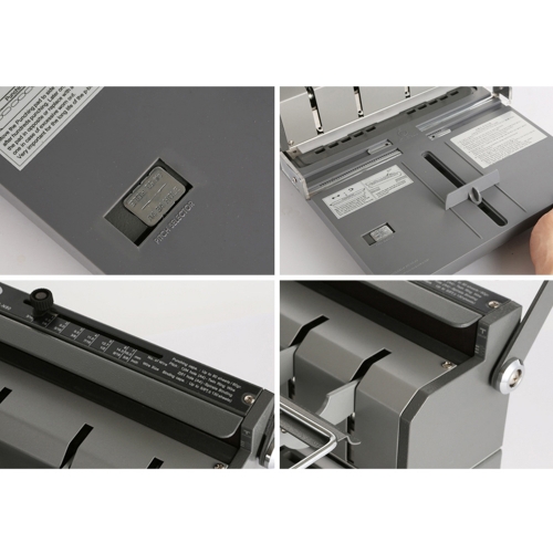 로드메일코리아 와이어링제본기 RBX-N80 +표지100매+링100개 증정/프리미엄 최대천공80매 대용량제본