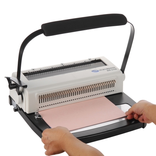 로드메일코리아 와이어링제본기 BM-2700 +표지100매+링100개 증정/고급형 최대천공25매