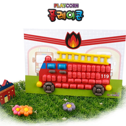 플레이콘119소방차놀이(5인용)