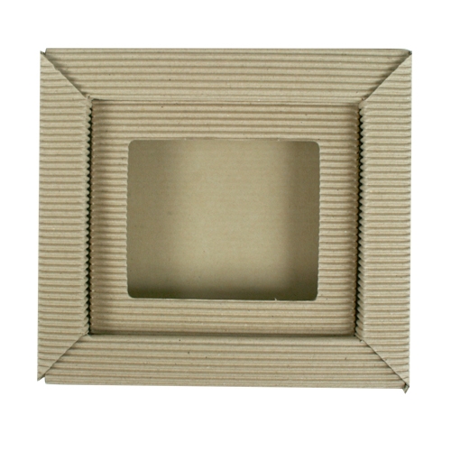 [탑키드] 반제품 골판지 액자A (19.5x18cm)