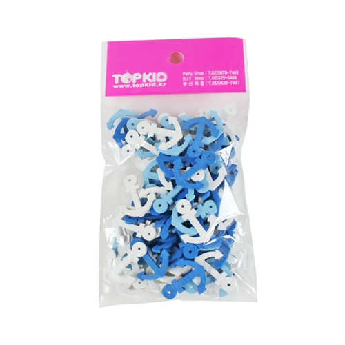 [만들기재료]마린 닻 우드비즈(약90개)