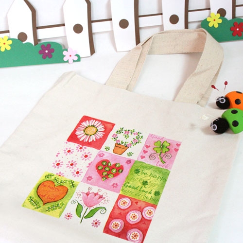 [냅킨아트]에코가방(중-세로형) 만들기-10set