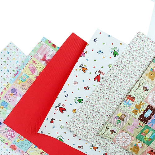 큐티 패턴지(10장/25×25cm)