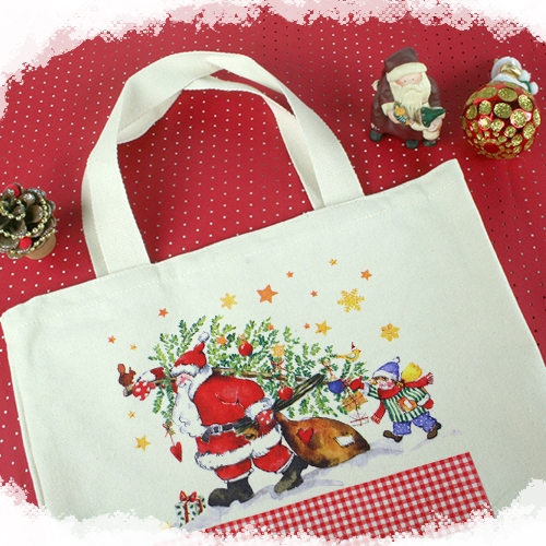 [냅킨아트]에코가방(중-가로형) 만들기-10set