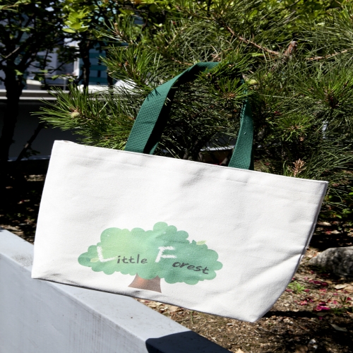 [꼬마숲 전용 상품] 꼬마숲 로고 에코백 (쇼퍼 스타일)
