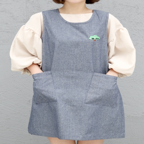 [꼬마숲 전용 상품] 로고 청심플 앞치마