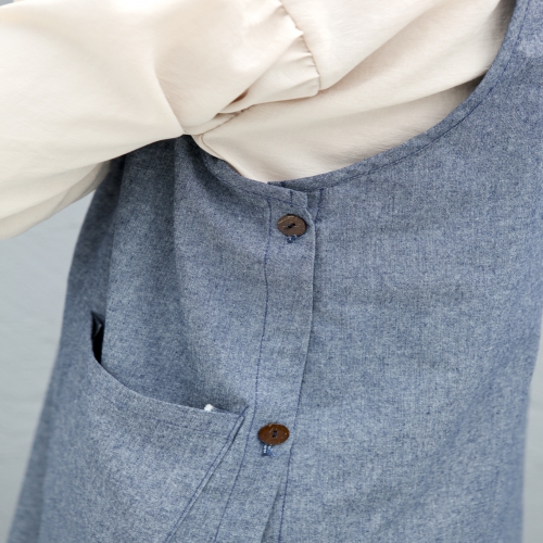 [꼬마숲 전용 상품] 로고 청심플 앞치마