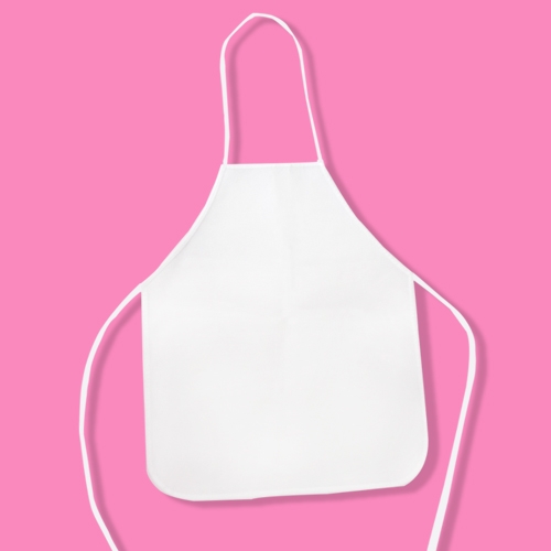 [탑키드] 반제품 부직포 무지 앞치마