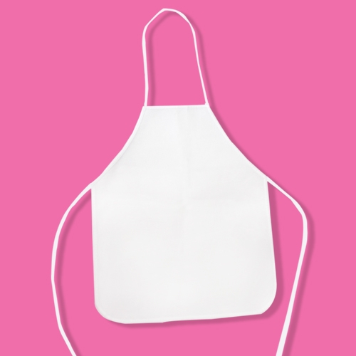 [탑키드] 반제품 부직포 무지 앞치마