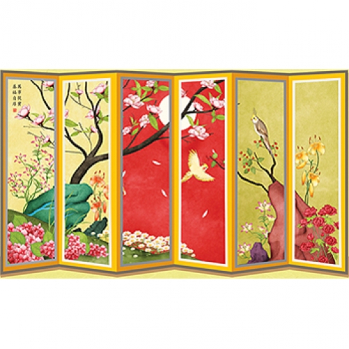 [키즈파람] 전통배경현수막 002