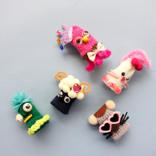 손가락 동물인형