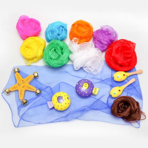 음률, 신체활동 칼라스카프 10색 세트