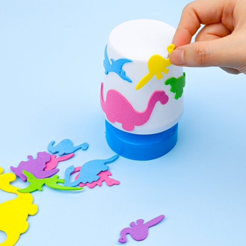 [대원피앤피] EVA 스티커 공룡 모양 꾸미기 만들기 재료(소포장/덕용)