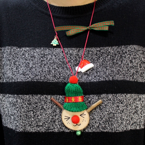 겨울친구들 목걸이 만들기_5set