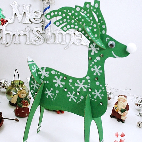 [반제품]루돌프종이퍼즐